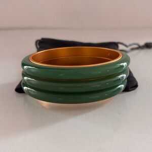 NWOT Julie Vos Madison Statement Bangle Set
